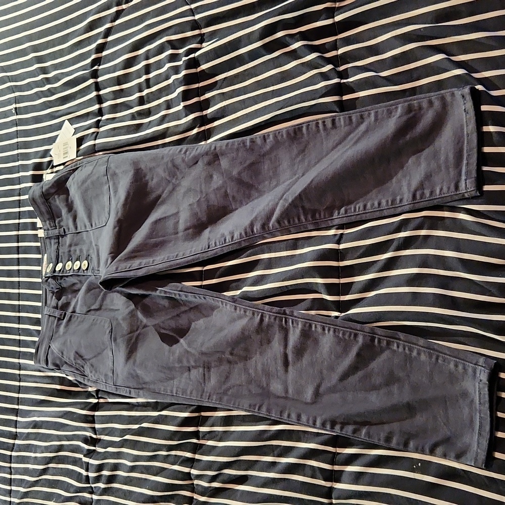 STS BLUE BUTTON FLY HIGH RISE PANT SIZE 27